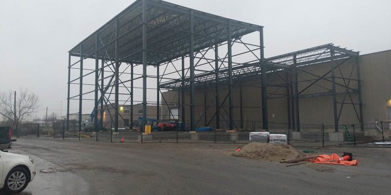 construction site, additions